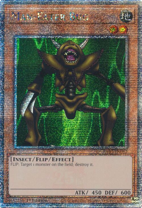 Man-Eater Bug (Quarter Century Secret Rare) [RA03-EN082] Quarter Century Secret Rare | Exor Games Summserside