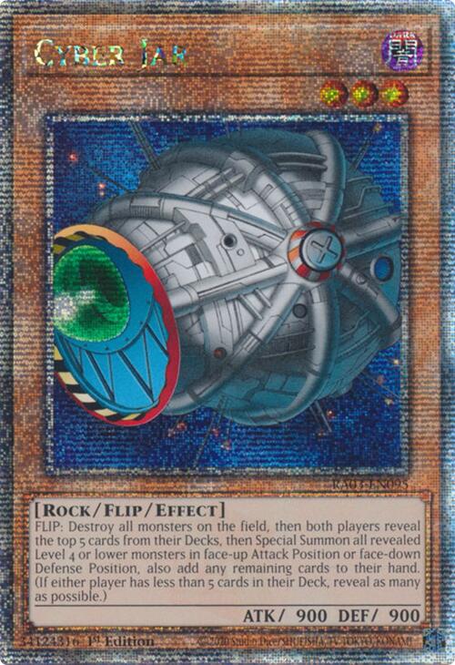 Cyber Jar (Quarter Century Secret Rare) [RA03-EN095] Quarter Century Secret Rare | Exor Games Summserside