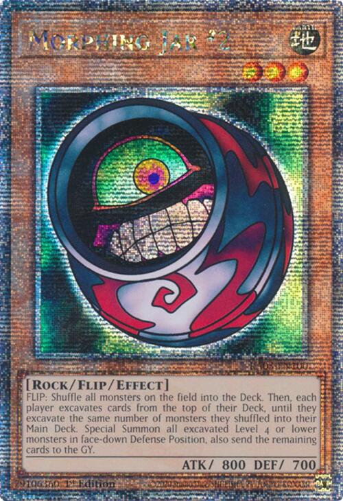 Morphing Jar #2 (Quarter Century Secret Rare) [RA03-EN100] Quarter Century Secret Rare | Exor Games Summserside