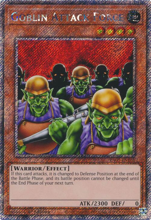 Goblin Attack Force (Platinum Secret Rare) [RA03-EN101] Platinum Secret Rare | Exor Games Summserside