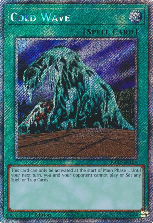 Cold Wave (Platinum Secret Rare) [RA03-EN104] Platinum Secret Rare | Exor Games Summserside