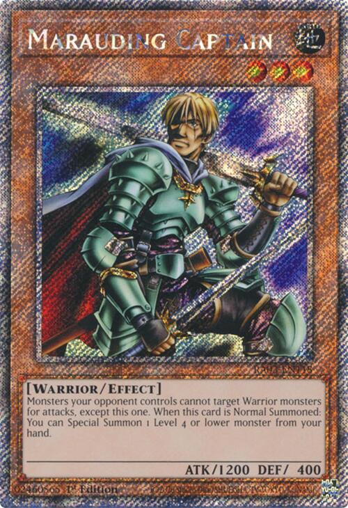 Marauding Captain (Platinum Secret Rare) [RA03-EN118] Platinum Secret Rare | Exor Games Summserside