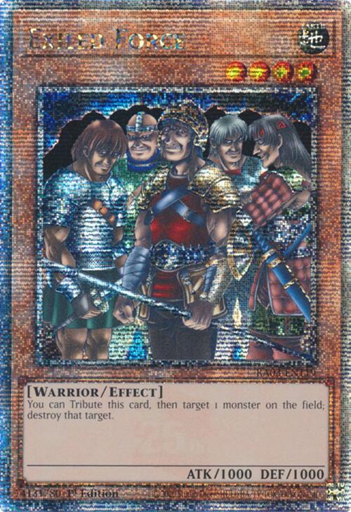 Exiled Force (Quarter Century Secret Rare) [RA03-EN119] Quarter Century Secret Rare | Exor Games Summserside