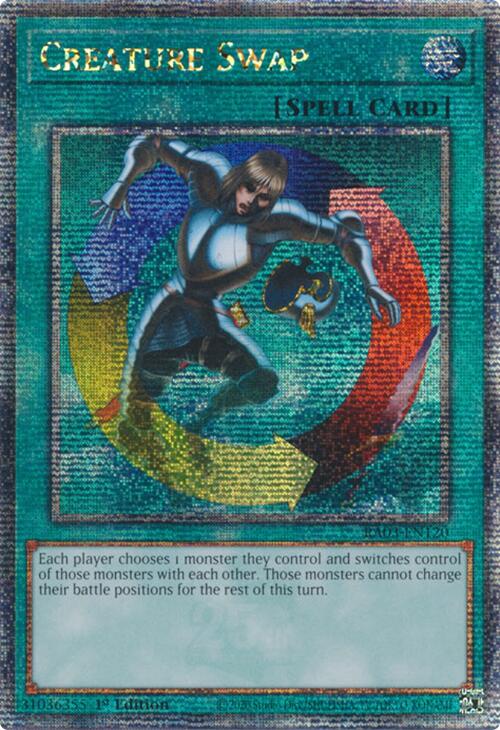 Creature Swap (Quarter Century Secret Rare) [RA03-EN120] Quarter Century Secret Rare | Exor Games Summserside