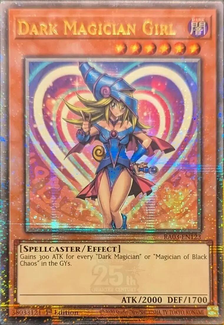 Dark Magician Girl (Quarter Century Secret Rare) [RA03-EN123] Quarter Century Secret Rare | Exor Games Summserside