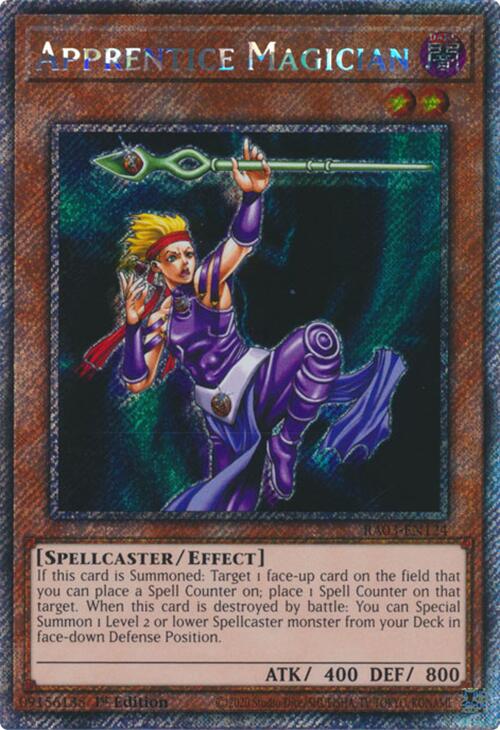 Apprentice Magician (Platinum Secret Rare) [RA03-EN124] Platinum Secret Rare | Exor Games Summserside