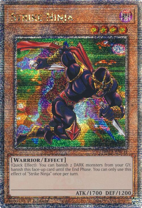 Strike Ninja (Quarter Century Secret Rare) [RA03-EN131] Quarter Century Secret Rare | Exor Games Summserside