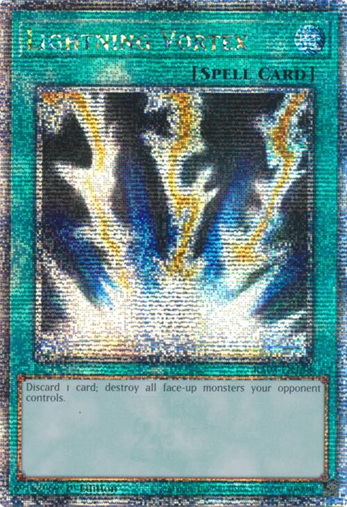 Lightning Vortex (Quarter Century Secret Rare) [RA03-EN148] Quarter Century Secret Rare | Exor Games Summserside