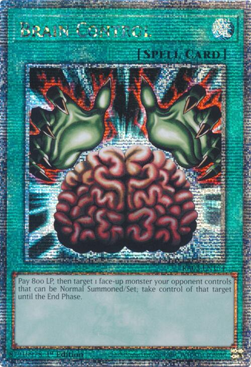 Brain Control (Quarter Century Secret Rare) [RA03-EN154] Quarter Century Secret Rare | Exor Games Summserside