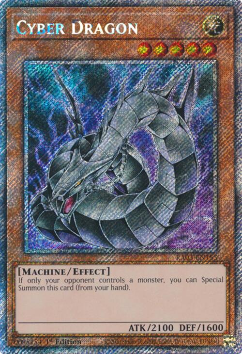 Cyber Dragon (Platinum Secret Rare) [RA03-EN155] Platinum Secret Rare | Exor Games Summserside