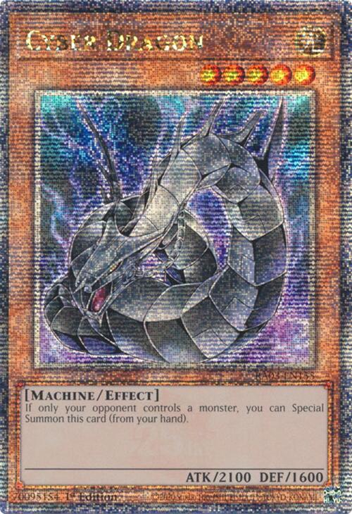 Cyber Dragon (Quarter Century Secret Rare) [RA03-EN155] Quarter Century Secret Rare | Exor Games Summserside