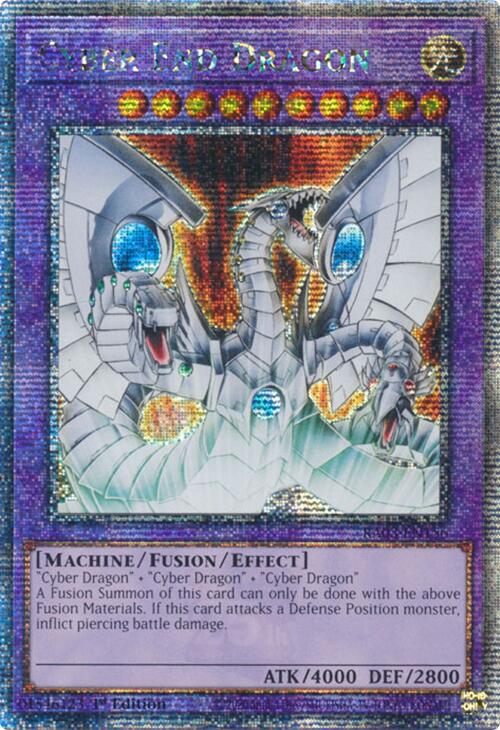 Cyber End Dragon (Quarter Century Secret Rare) [RA03-EN156] Quarter Century Secret Rare | Exor Games Summserside