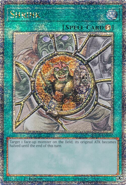 Shrink (Quarter Century Secret Rare) [RA03-EN162] Quarter Century Secret Rare | Exor Games Summserside