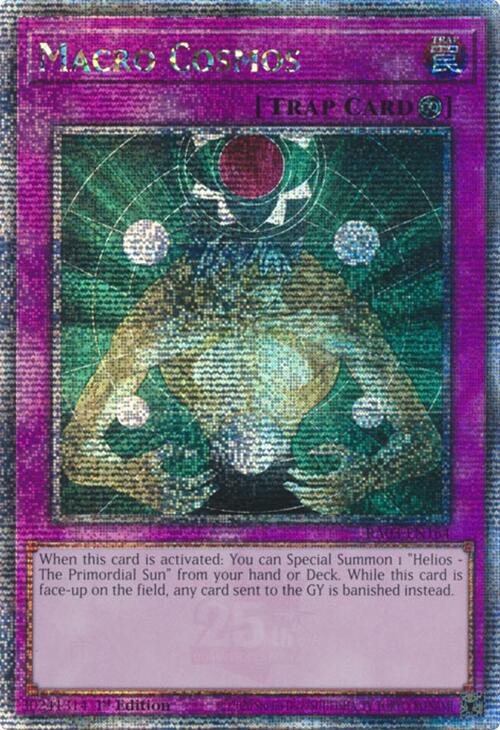 Macro Cosmos (Quarter Century Secret Rare) [RA03-EN164] Quarter Century Secret Rare | Exor Games Summserside