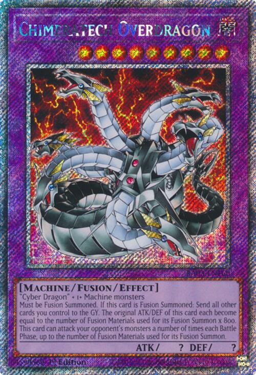 Chimeratech Overdragon (Platinum Secret Rare) [RA03-EN166] Platinum Secret Rare | Exor Games Summserside