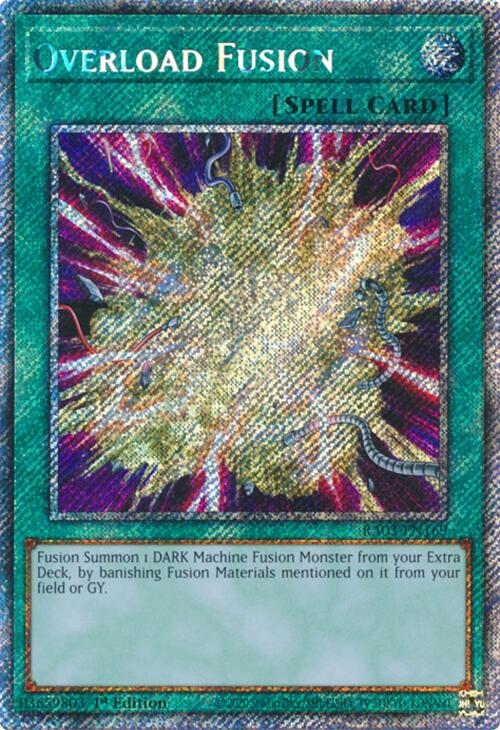 Overload Fusion (Platinum Secret Rare) [RA03-EN169] Platinum Secret Rare | Exor Games Summserside