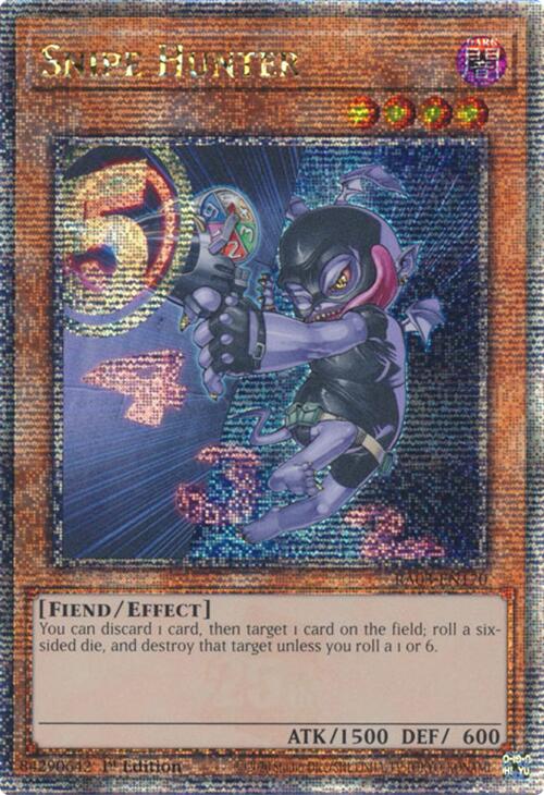 Snipe Hunter (Quarter Century Secret Rare) [RA03-EN170] Quarter Century Secret Rare | Exor Games Summserside