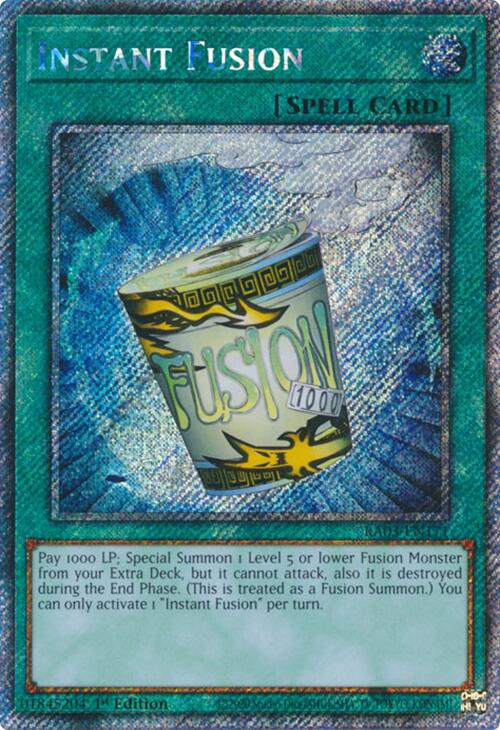 Instant Fusion (Platinum Secret Rare) [RA03-EN171] Platinum Secret Rare | Exor Games Summserside