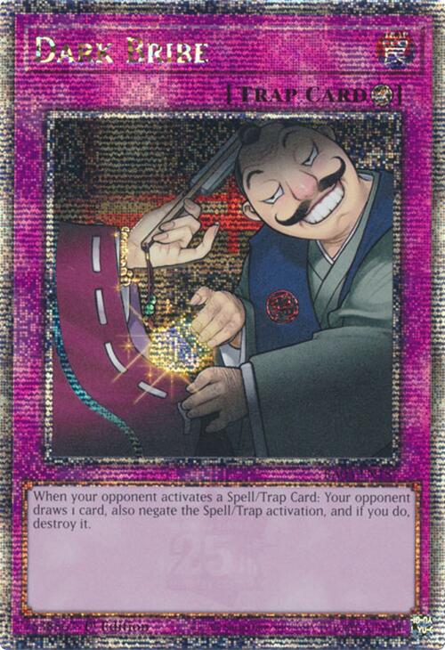 Dark Bribe (Quarter Century Secret Rare) [RA03-EN187] Quarter Century Secret Rare | Exor Games Summserside