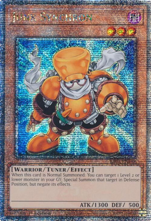 Junk Synchron (Quarter Century Secret Rare) [RA03-EN199] Quarter Century Secret Rare | Exor Games Summserside