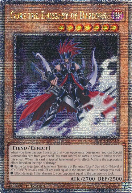 Gorz the Emissary of Darkness (Quarter Century Secret Rare) [RA03-EN210] Quarter Century Secret Rare | Exor Games Summserside