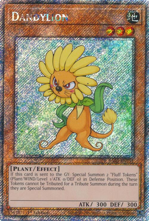 Dandylion (Platinum Secret Rare) [RA03-EN211] Platinum Secret Rare | Exor Games Summserside