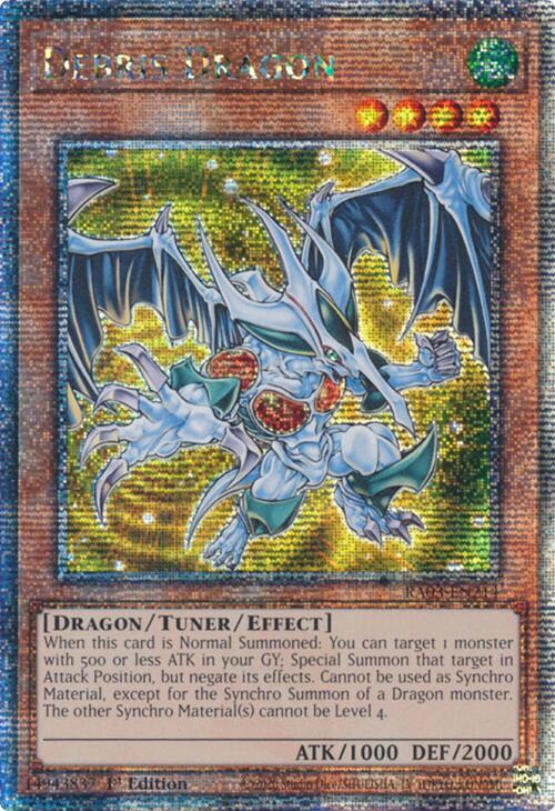 Debris Dragon (Quarter Century Secret Rare) [RA03-EN214] Quarter Century Secret Rare | Exor Games Summserside