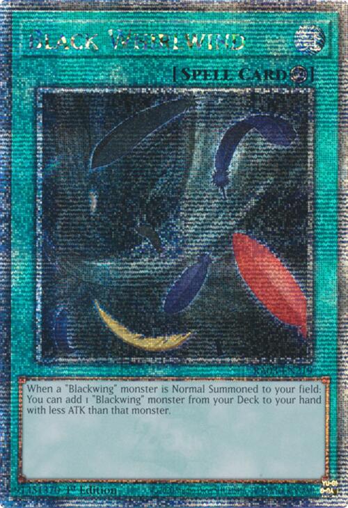 Black Whirlwind (Quarter Century Secret Rare) [RA03-EN219] Quarter Century Secret Rare | Exor Games Summserside