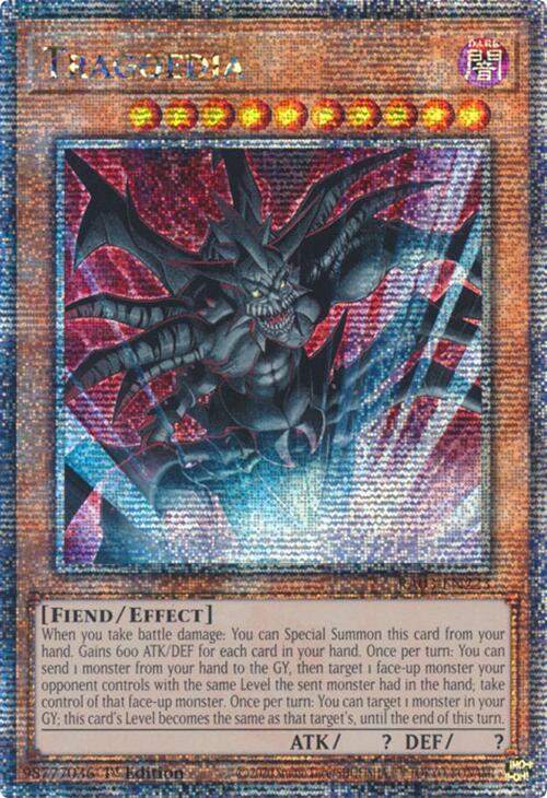 Tragoedia (Quarter Century Secret Rare) [RA03-EN223] Quarter Century Secret Rare | Exor Games Summserside