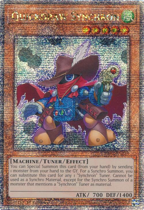 Quickdraw Synchron (Quarter Century Secret Rare) [RA03-EN228] Quarter Century Secret Rare | Exor Games Summserside