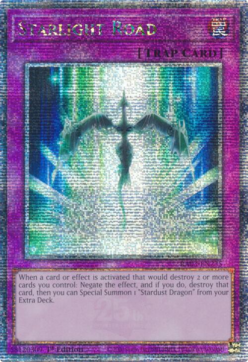 Starlight Road (Quarter Century Secret Rare) [RA03-EN235] Quarter Century Secret Rare | Exor Games Summserside
