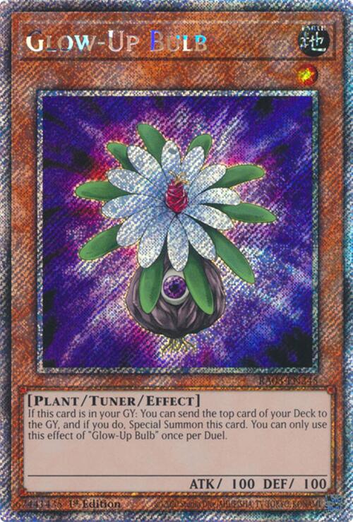 Glow-Up Bulb (Platinum Secret Rare) [RA03-EN245] Platinum Secret Rare | Exor Games Summserside