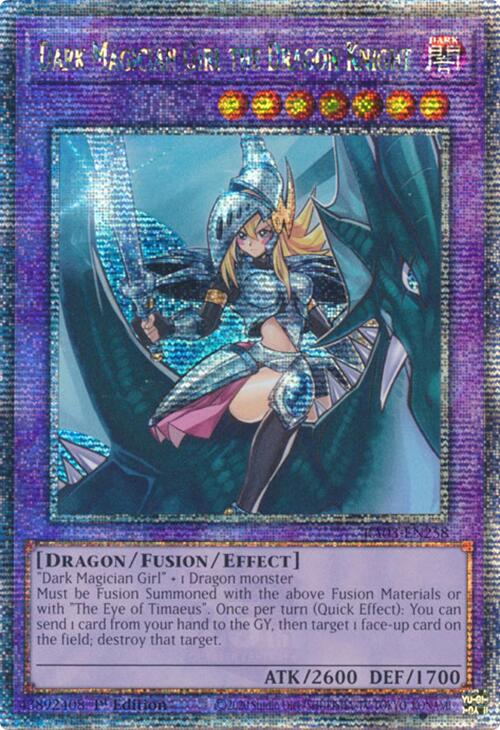 Dark Magician Girl the Dragon Knight (Quarter Century Secret Rare) [RA03-EN258] Quarter Century Secret Rare | Exor Games Summserside