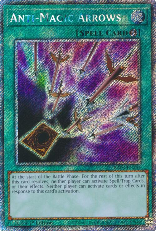 Anti-Magic Arrows (Platinum Secret Rare) [RA03-EN264] Platinum Secret Rare | Exor Games Summserside