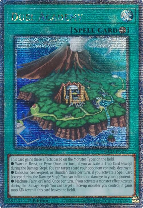 Duel Academy (card) (Quarter Century Secret Rare) [RA03-EN275] Quarter Century Secret Rare | Exor Games Summserside