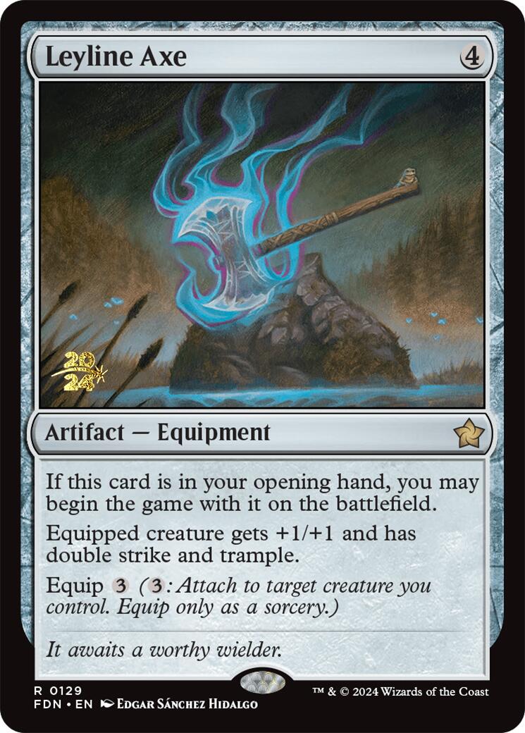 Leyline Axe [Foundations Prerelease Promos] | Exor Games Summserside