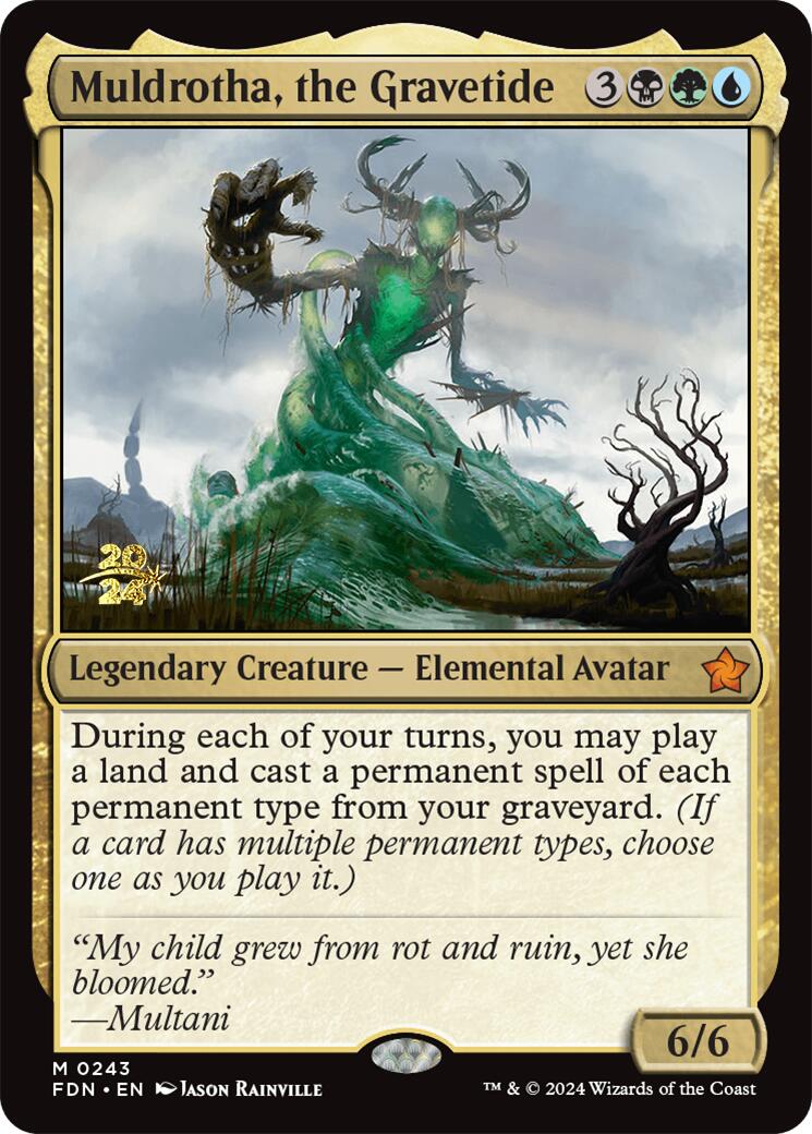 Muldrotha, the Gravetide [Foundations Prerelease Promos] | Exor Games Summserside