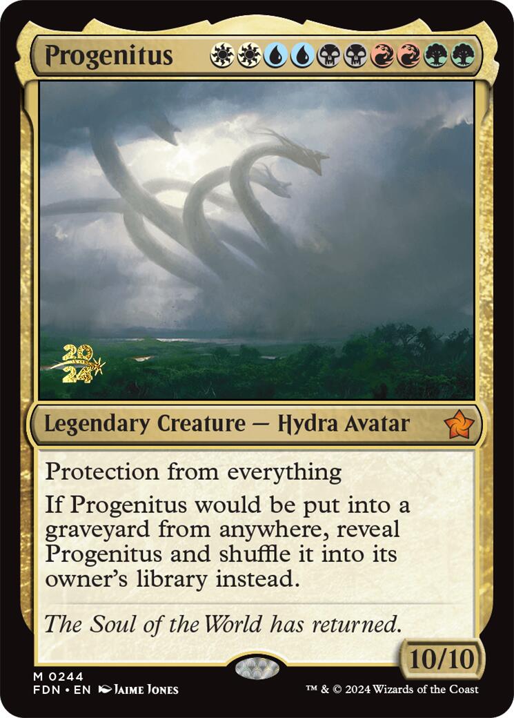 Progenitus [Foundations Prerelease Promos] | Exor Games Summserside