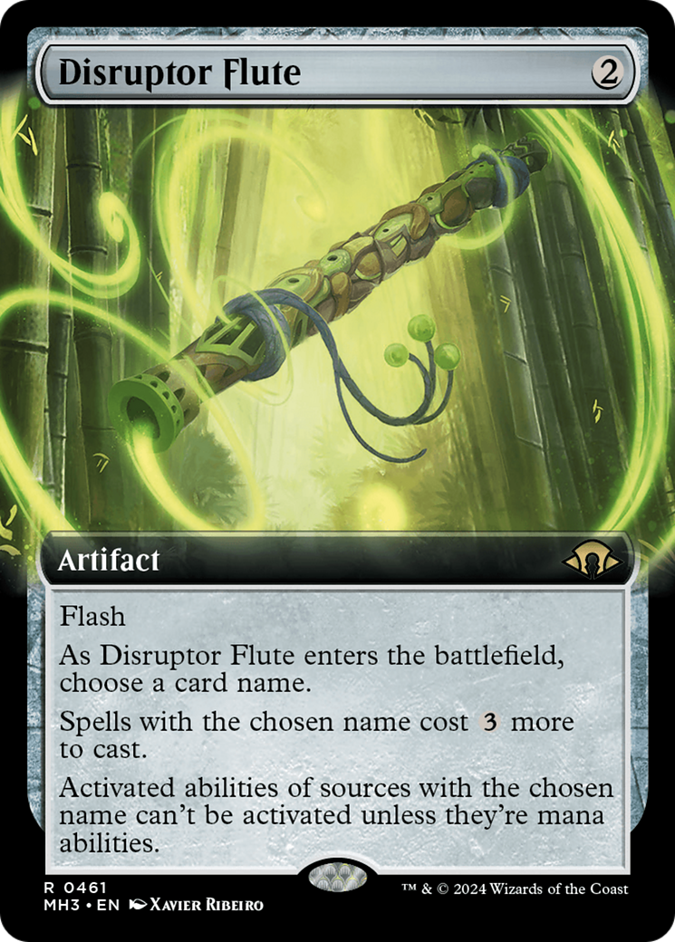 Disruptor Flute (Extended Art) [Modern Horizons 3] | Exor Games Summserside