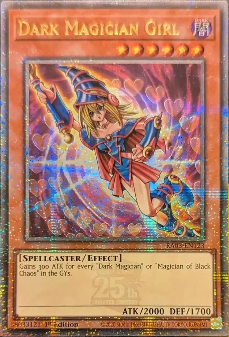 Dark Magician Girl (Quarter Century Secret Rare) (C) [RA03-EN123] Quarter Century Secret Rare | Exor Games Summserside