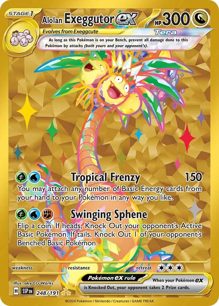 Alolan Exeggutor ex (248/191) [Scarlet & Violet: Surging Sparks] | Exor Games Summserside