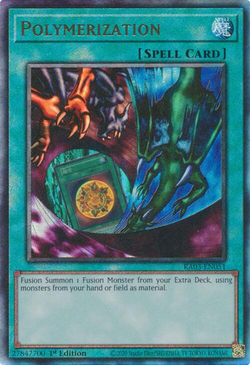 Polymerization (Alternate Art) (PUR) [RA03-EN051] Prismatic Ultimate Rare | Exor Games Summserside
