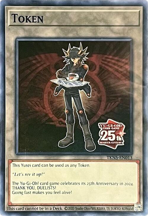 Token: Yusei [TKN5-EN013] Super Rare | Exor Games Summserside