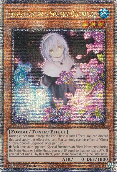 Ghost Sister & Spooky Dogwood (Alternate Art) (Quarter Century Secret Rare) [RA03-EN020] Quarter Century Secret Rare | Exor Games Summserside