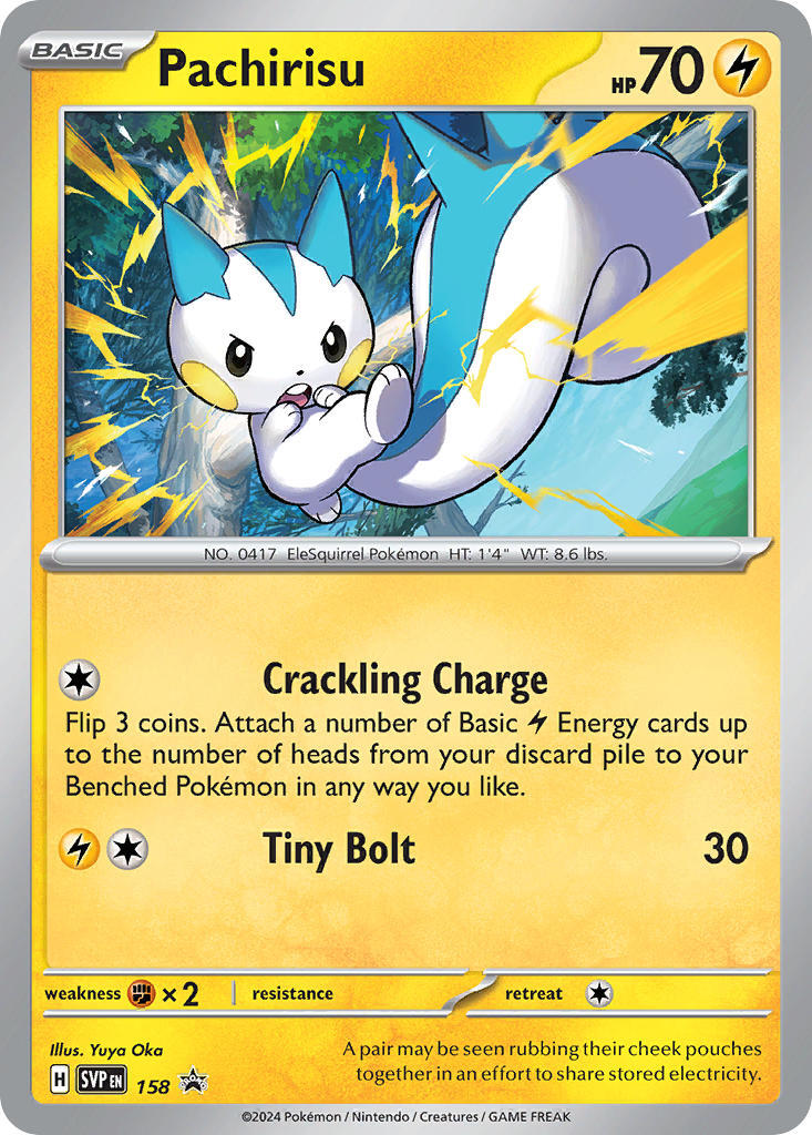 Pachirisu (158) [Scarlet & Violet: Black Star Promos] | Exor Games Summserside