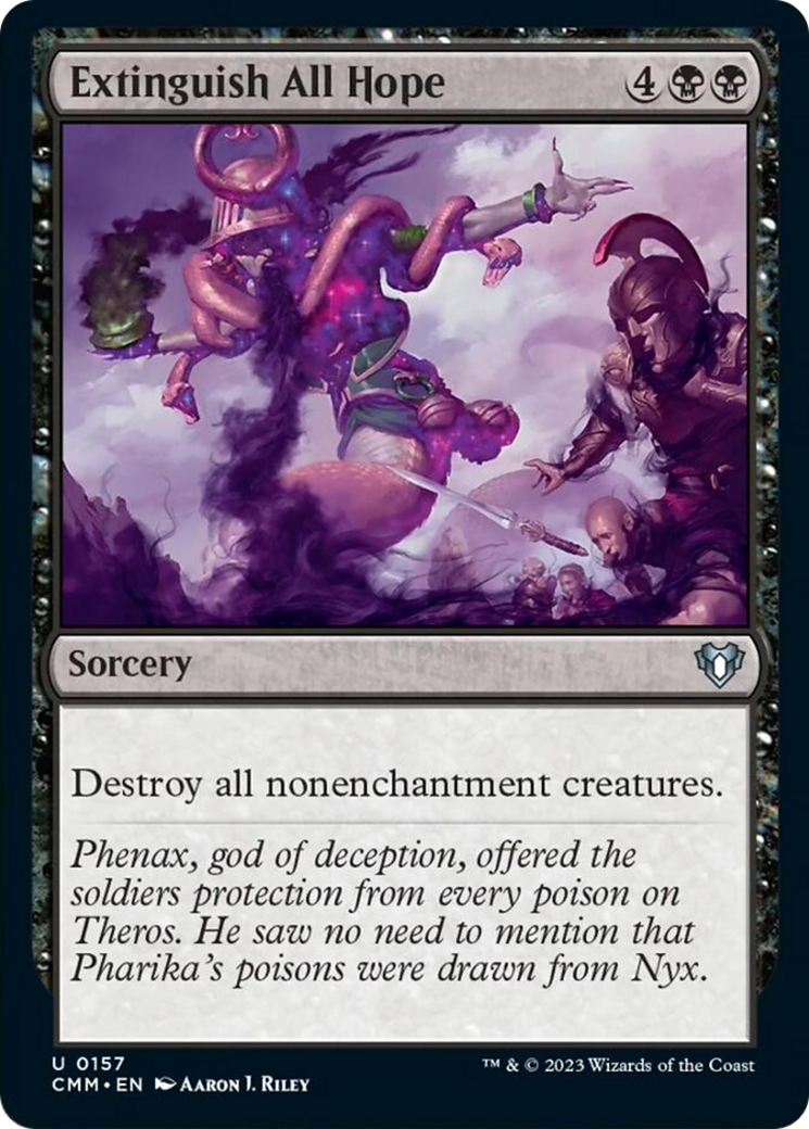 Extinguish All Hope [Commander Masters] | Exor Games Summserside