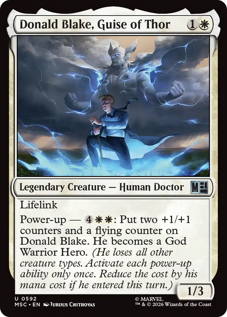 Donald Blake, Guise of Thor [Marvel Super Heroes Commander] | Exor Games Summserside