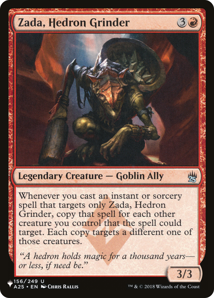 Zada, Hedron Grinder [The List Reprints] | Exor Games Summserside