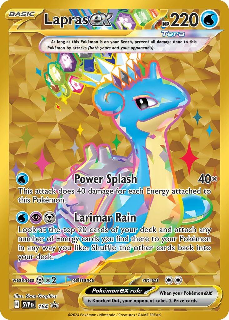 Lapras ex (164) [Scarlet & Violet: Black Star Promos] | Exor Games Summserside