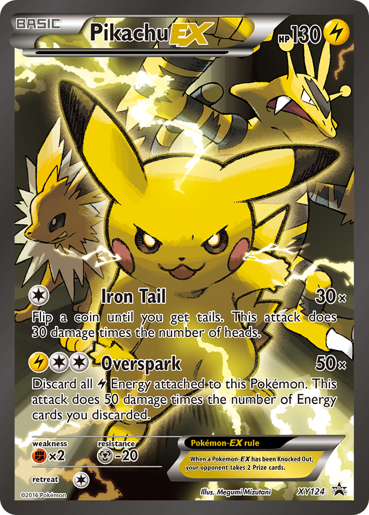 Pikachu EX (XY124) [XY: Black Star Promos] | Exor Games Summserside